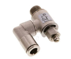 Draaibaar Regelventiel 6 mm - G1/8'' Regeling-Uit Messing Sleufschroef
