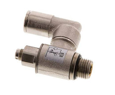 Draaibaar Regelventiel 6 mm - G1/8'' Regeling-Uit Messing Sleufschroef