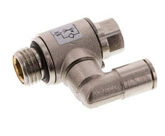 Draaibaar Regelventiel 6 mm - G1/4'' Regeling-Uit Messing Sleufschroef