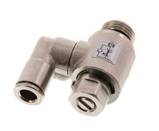 Draaibaar Regelventiel 6 mm - G1/4'' Regeling-Uit Messing Sleufschroef