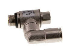 Draaibaar Regelventiel 6 mm - G1/8'' Regeling-in Messing Sleufschroef