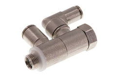 6mm & G1/8'' Indirect Gestuurde Vernikkeld Messing Terugslagklep Buitendraad Insteekkoppeling 0.5-10 bar