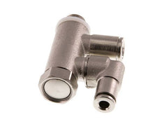 6mm & G1/8'' Indirect Gestuurde Vernikkeld Messing Terugslagklep Buitendraad Insteekkoppeling 0.5-10 bar