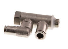 6mm & G1/8'' Indirect Gestuurde Vernikkeld Messing Terugslagklep Buitendraad Insteekkoppeling 0.5-10 bar