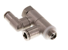 6mm & G1/8'' Indirect Gestuurde Vernikkeld Messing Terugslagklep Buitendraad Insteekkoppeling 0.5-10 bar