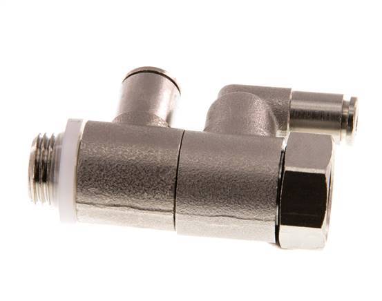 6mm & G1/4'' Indirect Gestuurde Vernikkeld Messing Terugslagklep Buitendraad Insteekkoppeling 0.5-10 bar