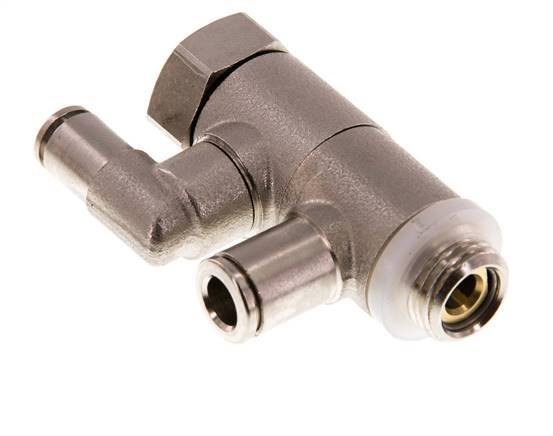 6mm & G1/4'' Indirect Gestuurde Vernikkeld Messing Terugslagklep Buitendraad Insteekkoppeling 0.5-10 bar