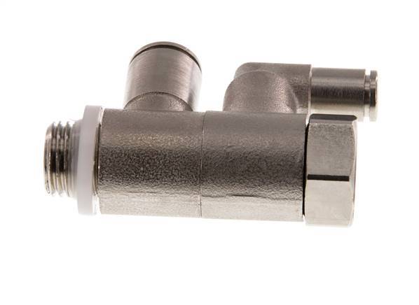 8mm & G1/4'' Indirect Gestuurde Vernikkeld Messing Terugslagklep Buitendraad Insteekkoppeling 0.5-10 bar