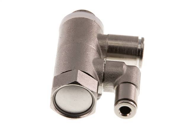8mm & G1/4'' Indirect Gestuurde Vernikkeld Messing Terugslagklep Buitendraad Insteekkoppeling 0.5-10 bar