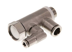 8mm & G1/4'' Indirect Gestuurde Vernikkeld Messing Terugslagklep Buitendraad Insteekkoppeling 0.5-10 bar