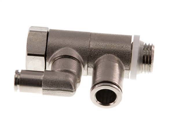 8mm & G1/4'' Indirect Gestuurde Vernikkeld Messing Terugslagklep Buitendraad Insteekkoppeling 0.5-10 bar
