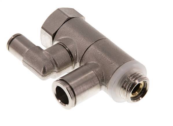 8mm & G1/4'' Indirect Gestuurde Vernikkeld Messing Terugslagklep Buitendraad Insteekkoppeling 0.5-10 bar