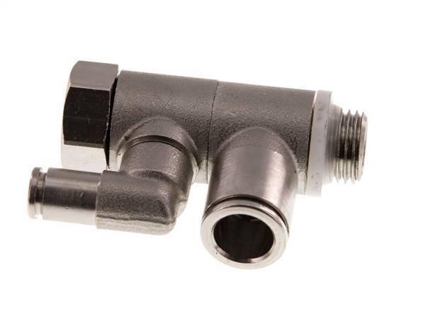 10mm & G1/4'' Indirect Gestuurde Vernikkeld Messing Terugslagklep Buitendraad Insteekkoppeling 0.5-10 bar