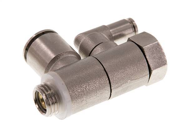 12mm & G1/4'' Indirect Gestuurde Vernikkeld Messing Terugslagklep Buitendraad Insteekkoppeling 0.5-10 bar