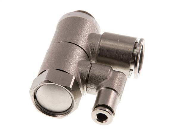 12mm & G1/4'' Indirect Gestuurde Vernikkeld Messing Terugslagklep Buitendraad Insteekkoppeling 0.5-10 bar