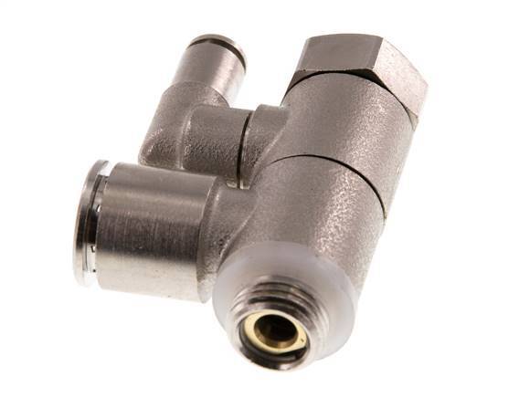 12mm & G1/4'' Indirect Gestuurde Vernikkeld Messing Terugslagklep Buitendraad Insteekkoppeling 0.5-10 bar