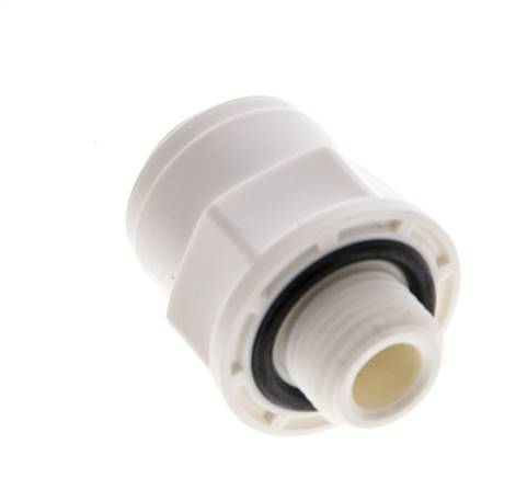 6mm x G1/8'' Push-in Fitting with Male Threads POM EPDM [5 Pieces]