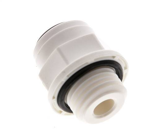 6mm x G1/4'' POM Insteekfitting buitendraad EPDM [5 Stuks]