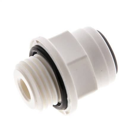6mm x G1/4'' POM Insteekfitting buitendraad EPDM [5 Stuks]