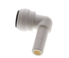 10mm x 10mm 90deg Elbow Push-in Fitting with Plug-in POM EPDM [5 Pieces]