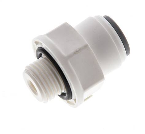 5/32'' x G1/8'' POM Insteekfitting buitendraad EPDM [5 Stuks]