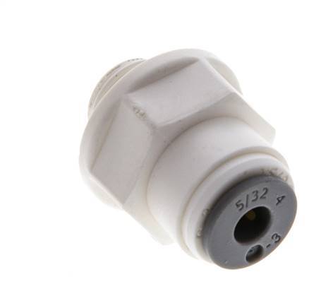 5/32'' x G1/8'' POM Insteekfitting buitendraad EPDM [5 Stuks]