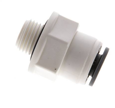 3/16'' x G1/8'' POM Insteekfitting buitendraad EPDM [5 Stuks]