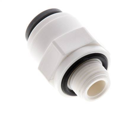 1/4'' x G1/8'' POM Insteekfitting buitendraad EPDM [5 Stuks]