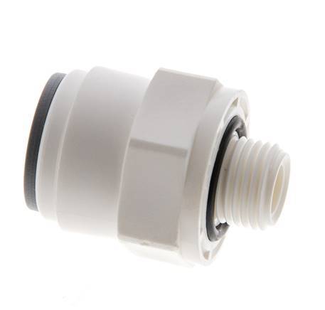 5/16'' x G1/8'' POM Insteekfitting buitendraad EPDM [5 Stuks]