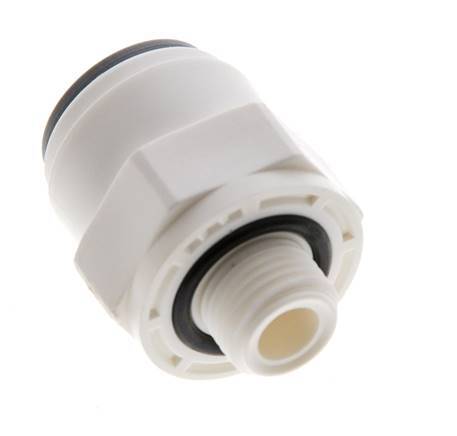 5/16'' x G1/8'' POM Insteekfitting buitendraad EPDM [5 Stuks]