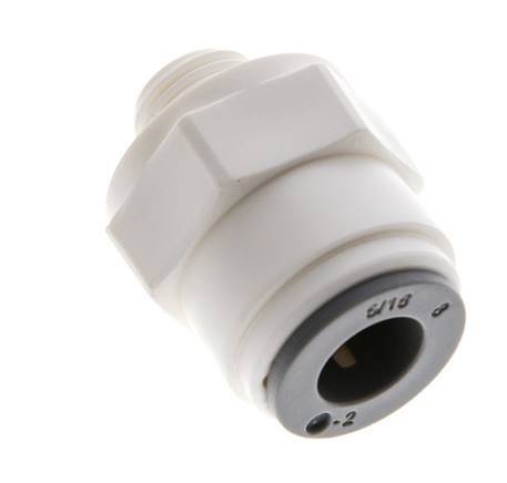 5/16'' x G1/8'' Push-in Fitting with Male Threads POM EPDM [5 Pieces]