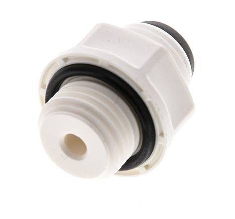 5/32'' x G1/4'' POM Insteekfitting buitendraad EPDM [5 Stuks]