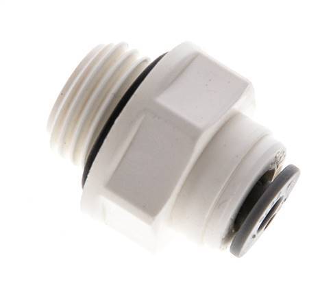 5/32'' x G1/4'' POM Insteekfitting buitendraad EPDM [5 Stuks]