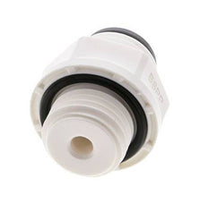 3/16'' x G1/4'' POM Insteekfitting buitendraad EPDM [5 Stuks]