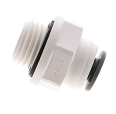 3/16'' x G1/4'' POM Insteekfitting buitendraad EPDM [5 Stuks]