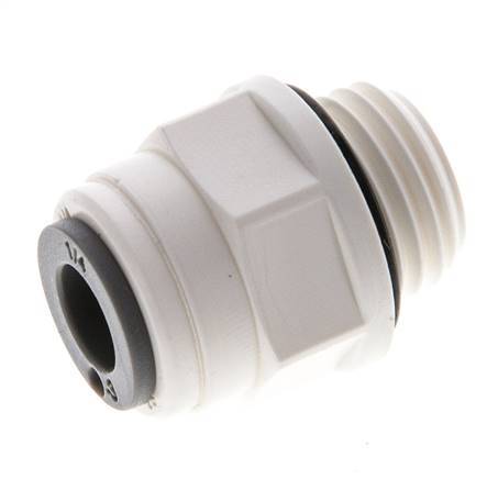 1/4'' x G1/4'' POM Insteekfitting buitendraad EPDM [5 Stuks]