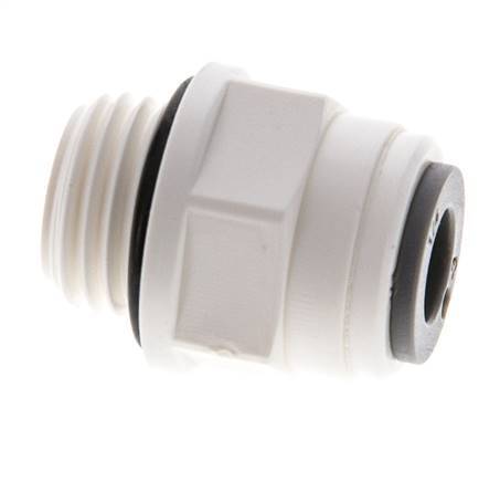 1/4'' x G1/4'' POM Insteekfitting buitendraad EPDM [5 Stuks]