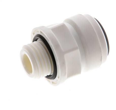 3/8'' x G1/4'' POM Insteekfitting buitendraad EPDM [5 Stuks]