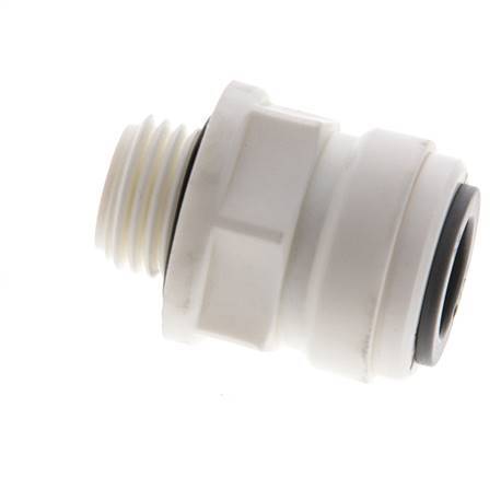 3/8'' x G1/4'' POM Insteekfitting buitendraad EPDM [5 Stuks]