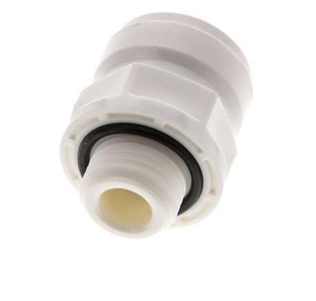 3/8'' x G1/4'' POM Insteekfitting buitendraad EPDM [5 Stuks]