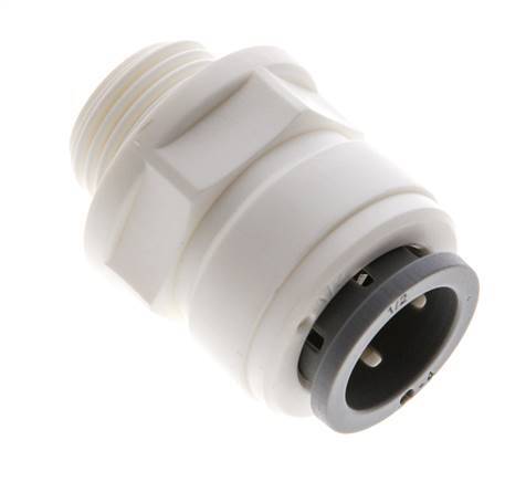 1/2'' x G3/8'' POM Insteekfitting buitendraad EPDM [5 Stuks]