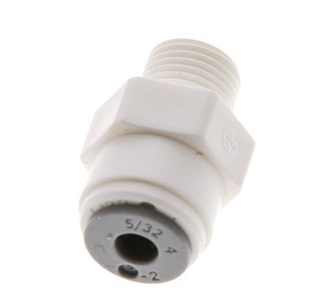 5/32'' x R1/8'' Push-in Fitting with Male Threads POM EPDM [10 Pieces]