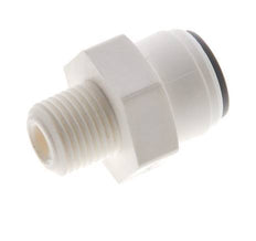 3/16'' x R1/8'' POM Insteekfitting Buitendraad EPDM [10 Stuks]