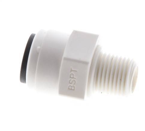 1/4'' x R1/8'' Push-in Fitting with Male Threads POM EPDM [10 Pieces]