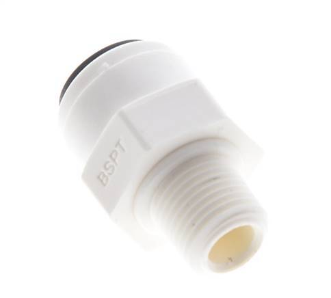 1/4'' x R1/8'' Push-in Fitting with Male Threads POM EPDM [10 Pieces]