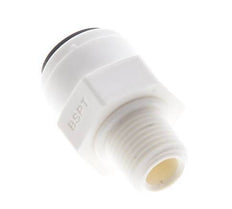 1/4'' x R1/8'' Push-in Fitting with Male Threads POM EPDM [10 Pieces]