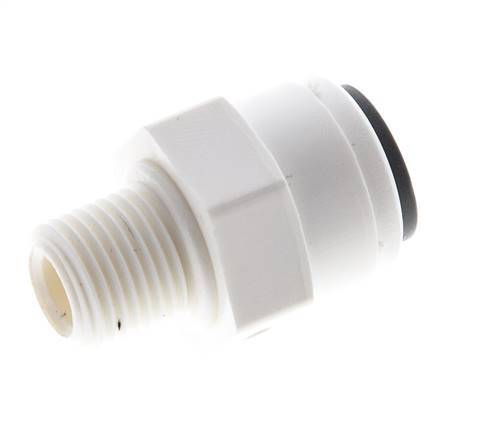 1/4'' x R1/8'' Push-in Fitting with Male Threads POM EPDM [10 Pieces]