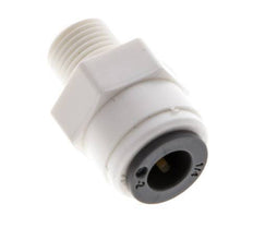 1/4'' x R1/8'' Push-in Fitting with Male Threads POM EPDM [10 Pieces]