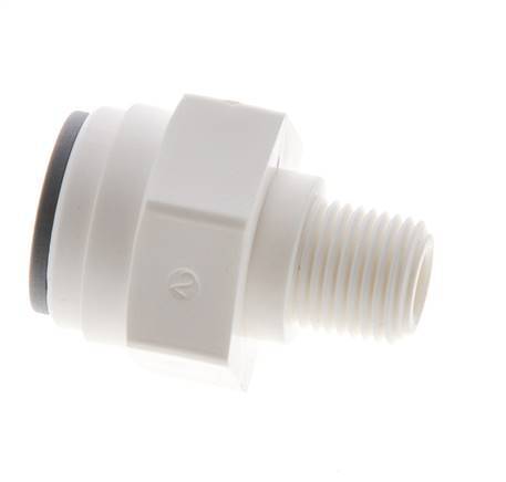 5/16'' x R1/8'' POM Insteekfitting Buitendraad EPDM [10 Stuks]