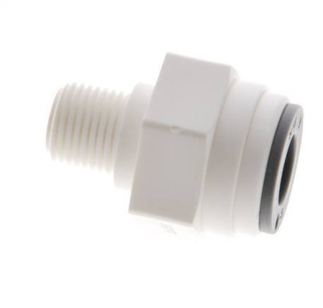 5/16'' x R1/8'' POM Insteekfitting Buitendraad EPDM [10 Stuks]